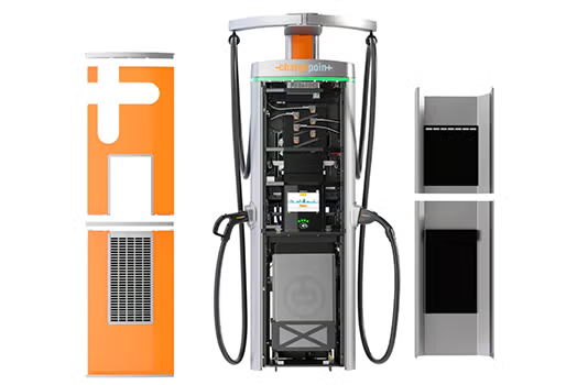 ChargePoint Express 280 1 Year Software + Warranty Bundle 80kW Level 3 DC Fast Charger Charging Station