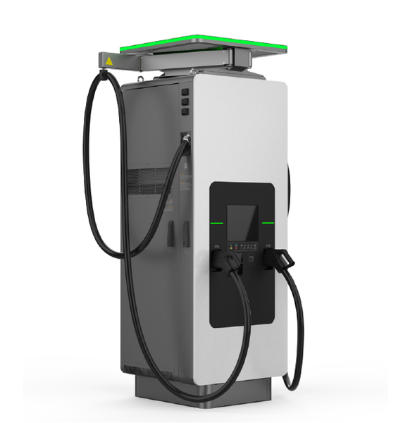 StarCharge Titan 120kw 300A Max 480V 3 Phase Dual Port CCS1 Level 3 DC Fast Charger Commercial EV Charging Station