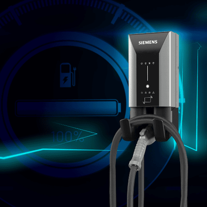 Siemens Versicharge 11.5kw Level 2 EV Charger Charging Station 48A Wall Mount 20ft Cable