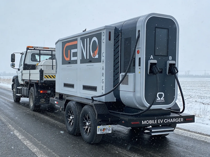 GenIQ 180kw Diesel Portable Mobile DC Fast Charger Trailer Mounted