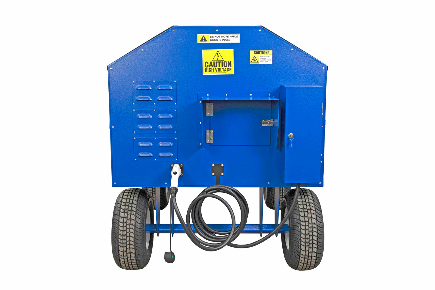 Portable EV Charging Station Gas/Propane Generator Combo - 30A Level 2 Charger 7.2kw Single Port