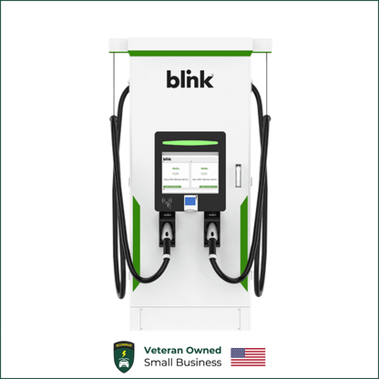 Blink 60kW-180kW Charging Station – Dual Port Level 3 Free Standing DC Fast Charger + 1 Year Network Bundle