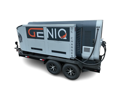 GenIQ 180kw Diesel Portable Mobile DC Fast Charger Trailer Mounted