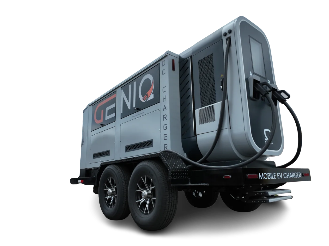 GenIQ 180kw Diesel Portable Mobile DC Fast Charger Trailer Mounted