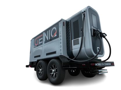 GenIQ 180kw Diesel Portable Mobile DC Fast Charger Trailer Mounted