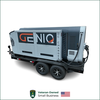 GenIQ 180kw Diesel Portable Mobile DC Fast Charger Trailer Mounted