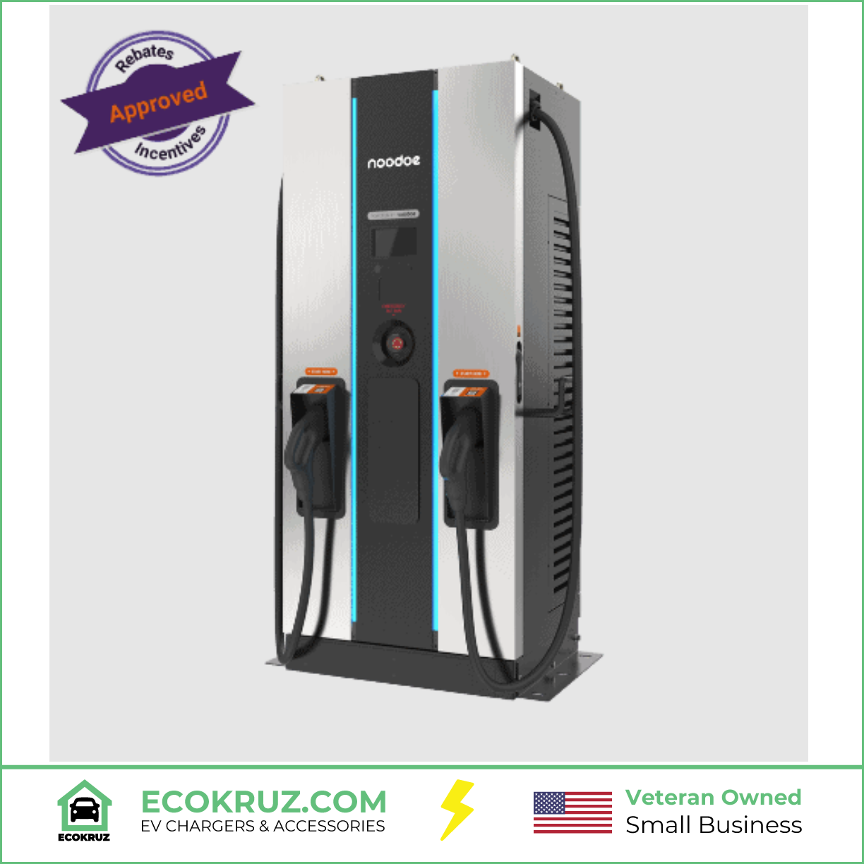 Noodoe DC EXCEED 150kW Level 3 DC Fast Charger Commercial Charging Station
