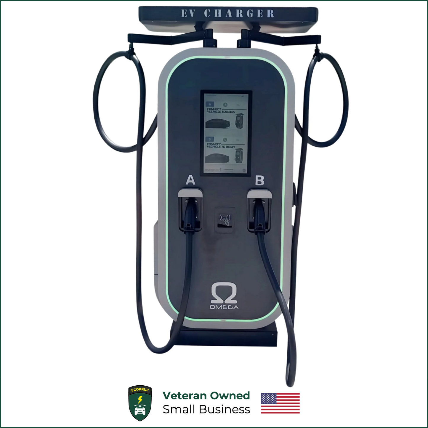 Omega 60kW - 320kW DC Fast Charger Gen 2 Series
