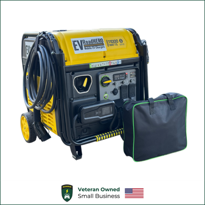 EV Road Hero Mobile Portable 9kW EV Charger Gas Generator 6.1 Gallons