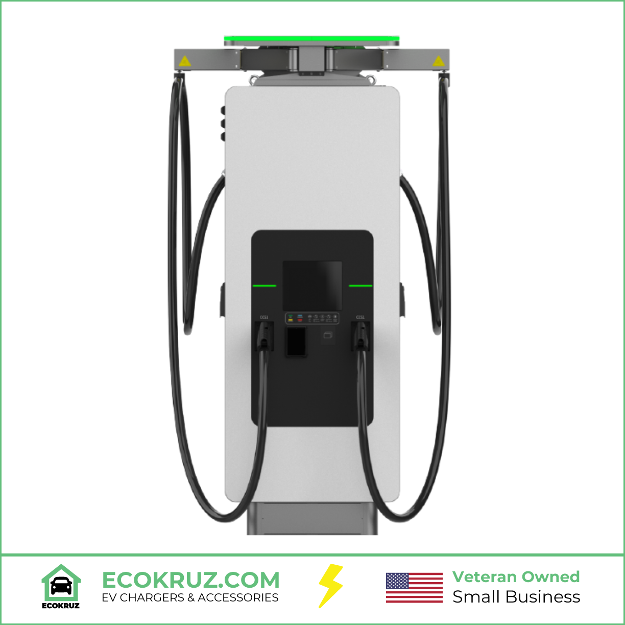 StarCharge Titan 120kw 300A Max 480V 3 Phase Dual Port CCS1 Level 3 DC Fast Charger Commercial EV Charging Station