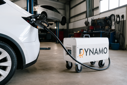 Dynamo 20kW - 40kW Battery Pack Portable Shop portable DC Fast Charger