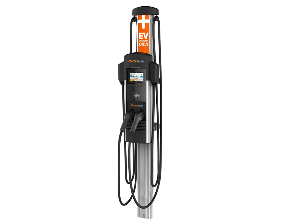 ChargePoint CT4023 Dual Port Wall Mount 30A 18ft Cable With 6ft Cable ...