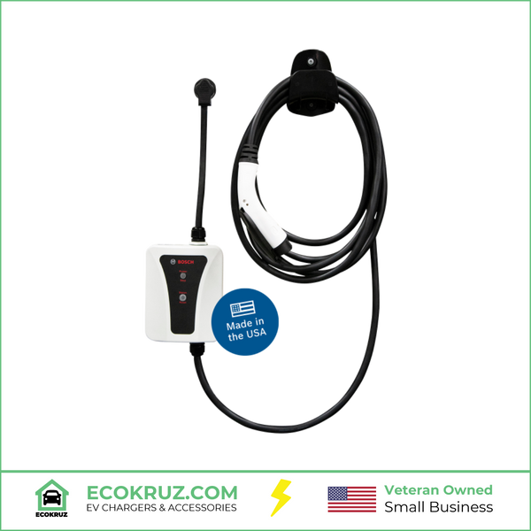 Bosch EV400 Residential Commercial EV Charging Station Wall Mount Charger NEMA 6-50 25-foot cord