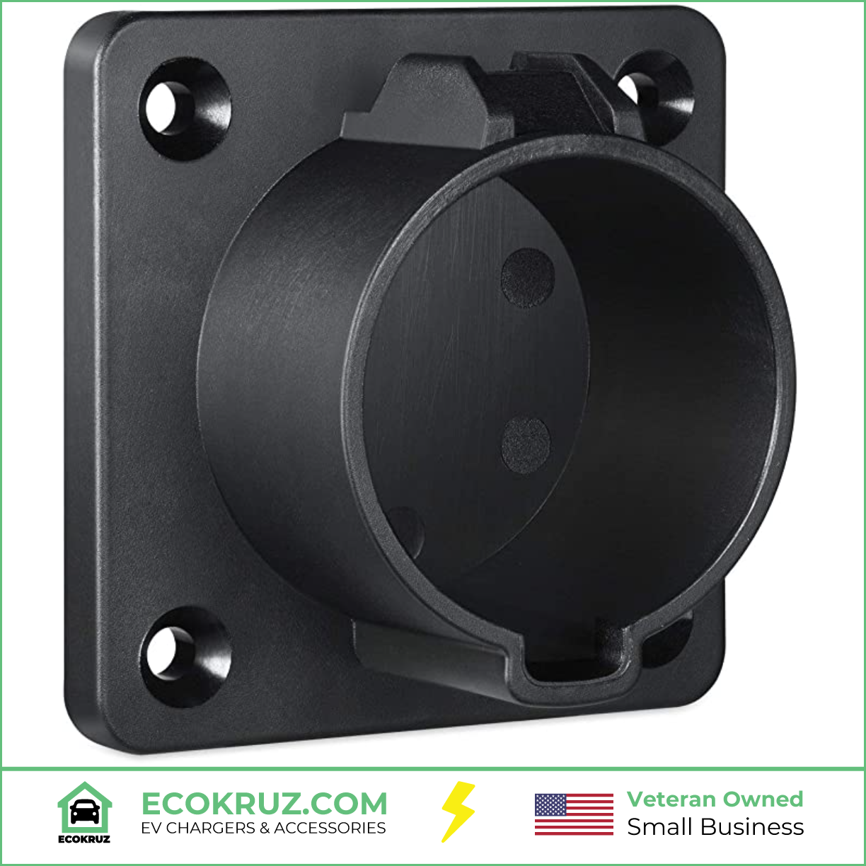 EV Charger Nozzle Dock for UA Plug EVSE Nozzle SAE J1772 Connector