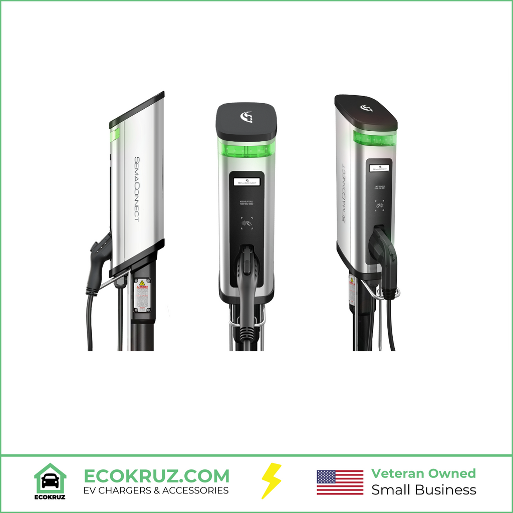 Dual level 2 online ev charging station